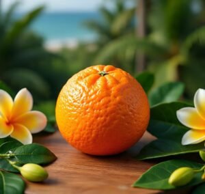 Laranja da terra na saúde
