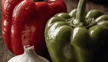 Os Benefícios do pimentão e o alho para a saúde