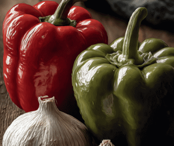 Os Benefícios do pimentão e o alho para a saúde