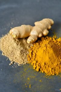 Gengibre e Cúrcuma e seus benefícios