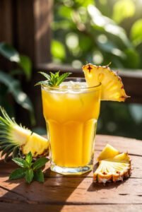 Suco Detox de abacaxi e seus benefícios