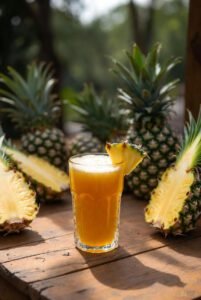 Suco Detox de abacaxi benefícios para a saúde