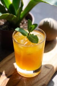 Suco de Abacaxi com hortelã e seus benefícios