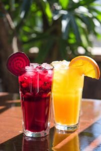 Suco de Beterraba com laranja na saúde