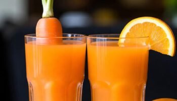 Descubra os benefícios do suco de laranja com cenoura na saúde