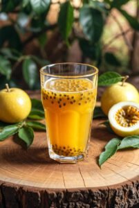 Suco de maracujá na saúde