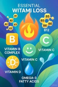 6 vitaminas para emagrecer sem prejudicar sua saúde