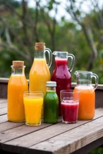 Sucos naturais e seus benefícios 